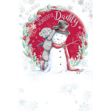 Wonderful Daddy Me to You Bear Christmas Card